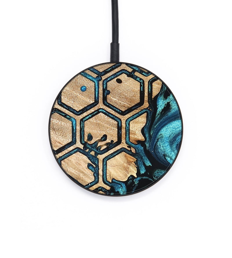 Circle Wood Wireless Charger - Frida (Pattern, 823192)
