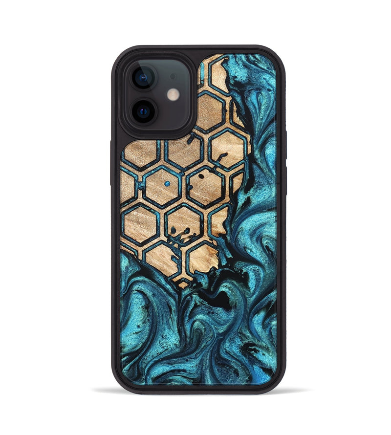 iPhone 12 Wood Phone Case - Frida (Pattern, 823192)