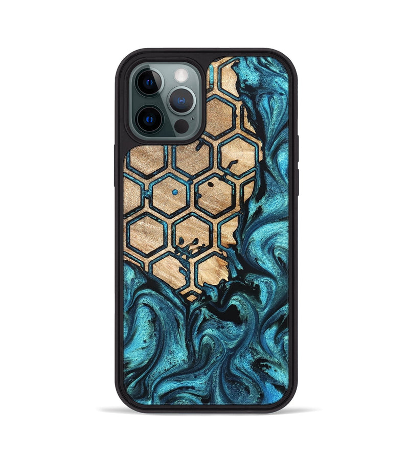 iPhone 12 Pro Wood Phone Case - Frida (Pattern, 823192)