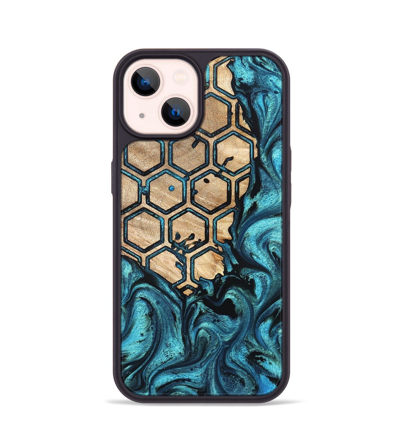 iPhone 14 Wood Phone Case - Frida (Pattern, 823192)