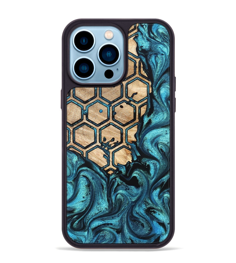 iPhone 14 Pro Max Wood Phone Case - Frida (Pattern, 823192)