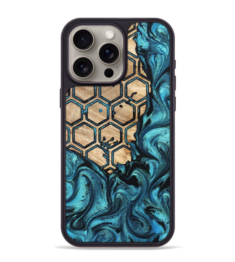 iPhone 15 Pro Max Wood Phone Case - Frida (Pattern, 823192)