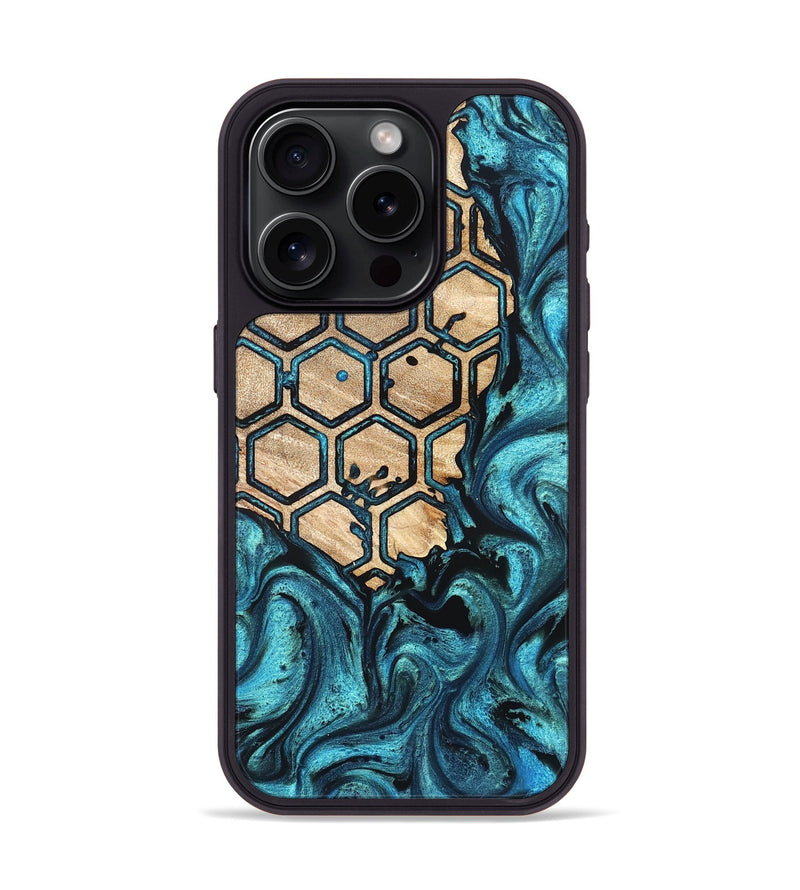 iPhone 15 Pro Wood Phone Case - Frida (Pattern, 823192)