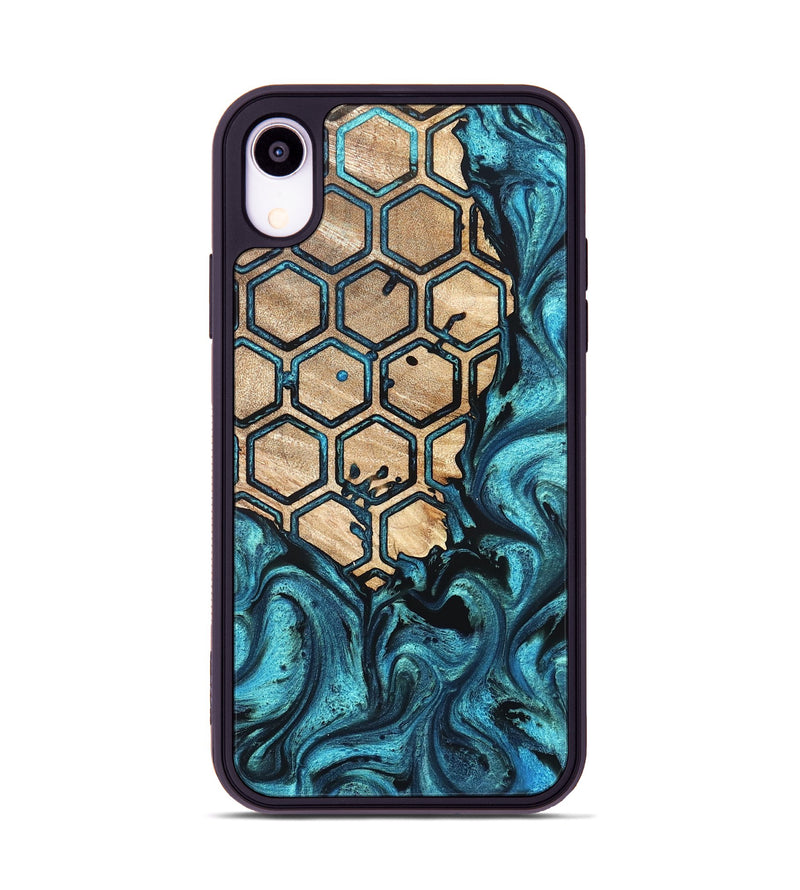 iPhone Xr Wood Phone Case - Frida (Pattern, 823192)