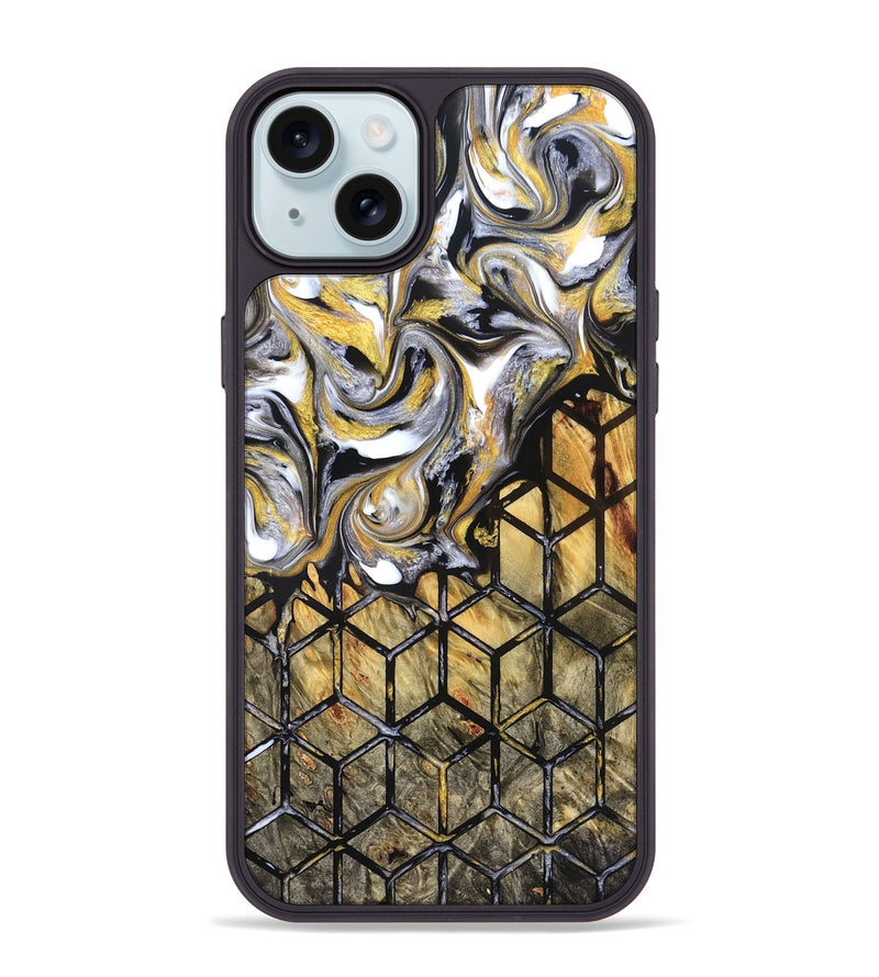 iPhone 15 Plus Wood Phone Case - Artemis (Pattern, 823196)