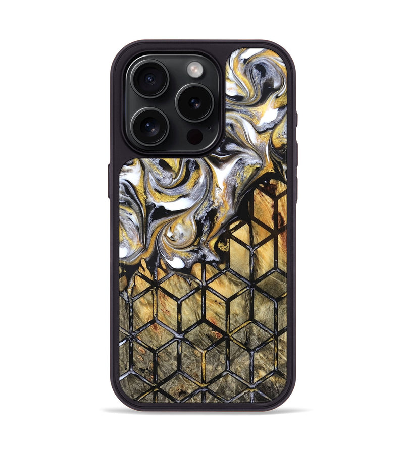 iPhone 15 Pro Wood Phone Case - Artemis (Pattern, 823196)