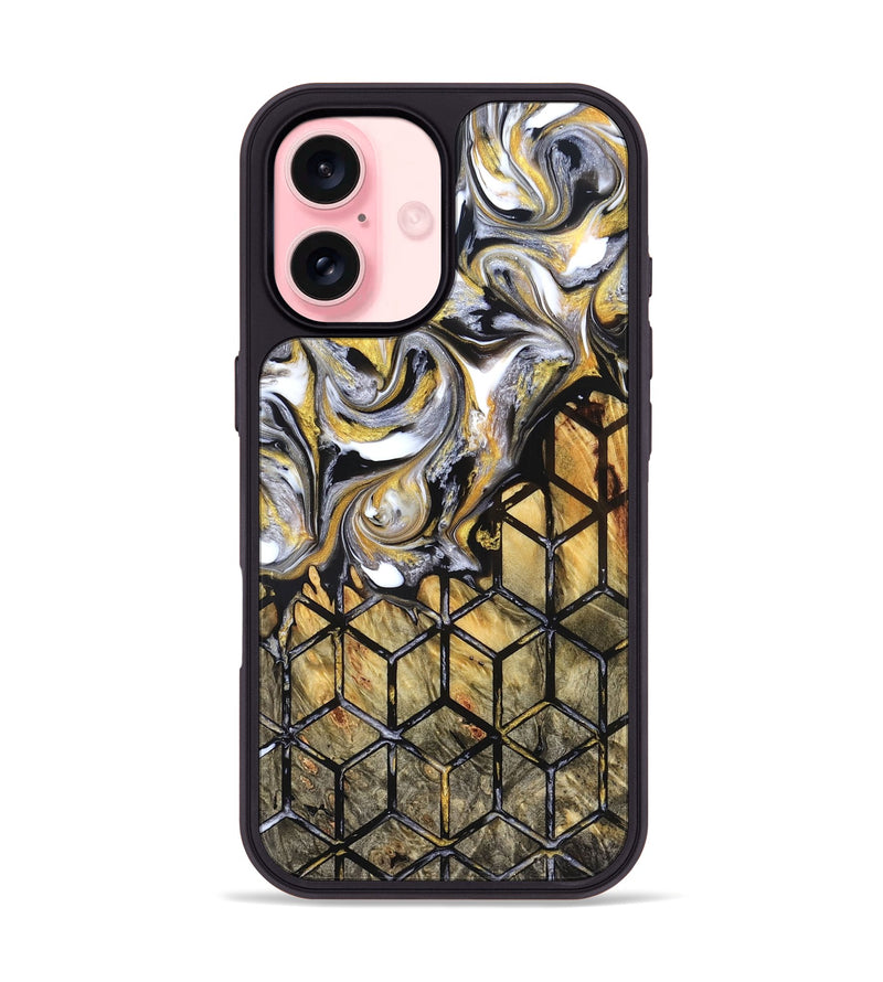 iPhone 16 Wood Phone Case - Artemis (Pattern, 823196)