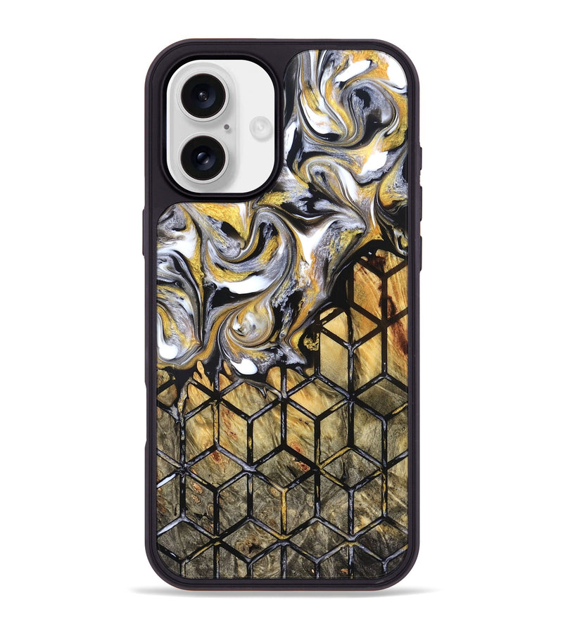 iPhone 16 Plus Wood Phone Case - Artemis (Pattern, 823196)