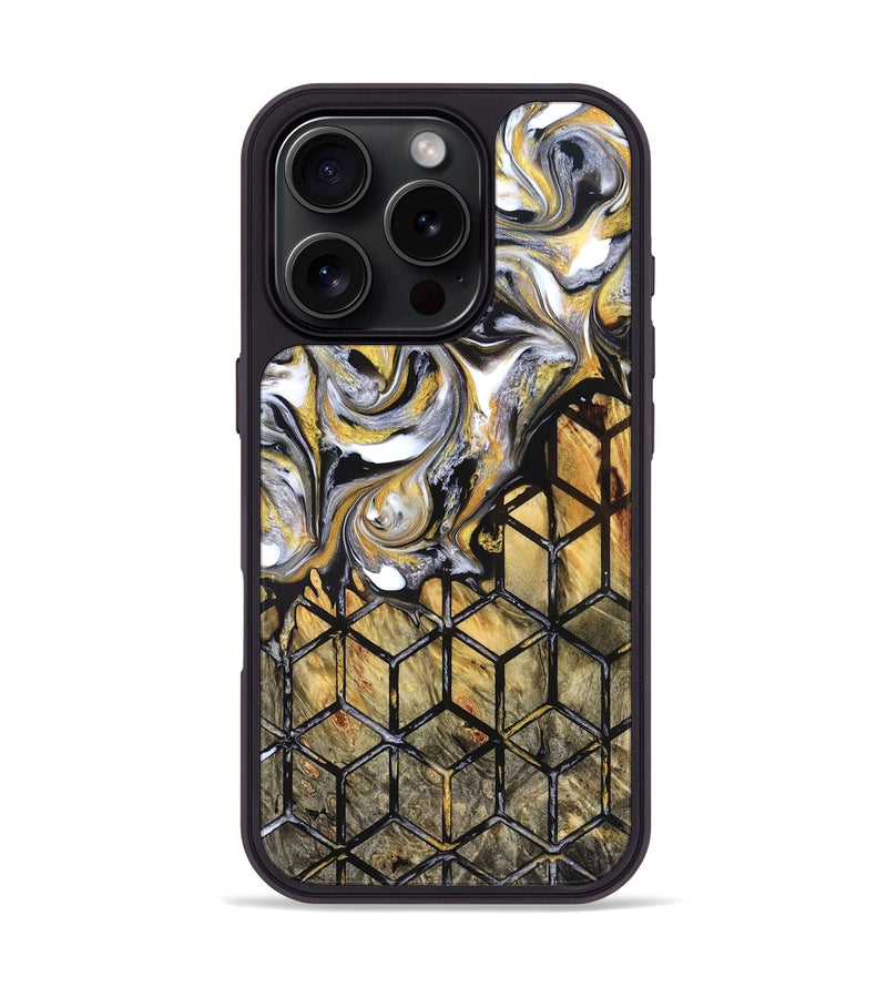 iPhone 16 Pro Wood Phone Case - Artemis (Pattern, 823196)