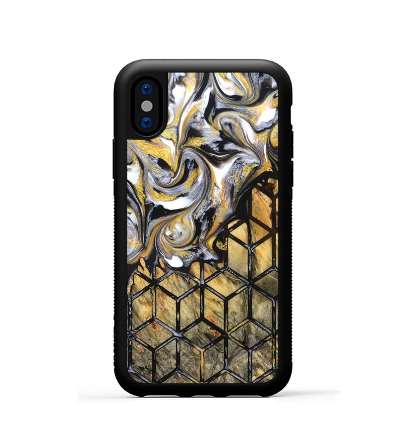 iPhone Xs Wood Phone Case - Artemis (Pattern, 823196)
