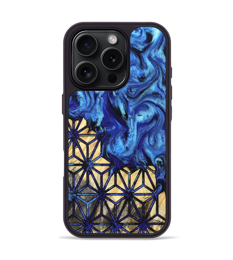 iPhone 16 Pro Wood Phone Case - Lawanda (Pattern, 823198)