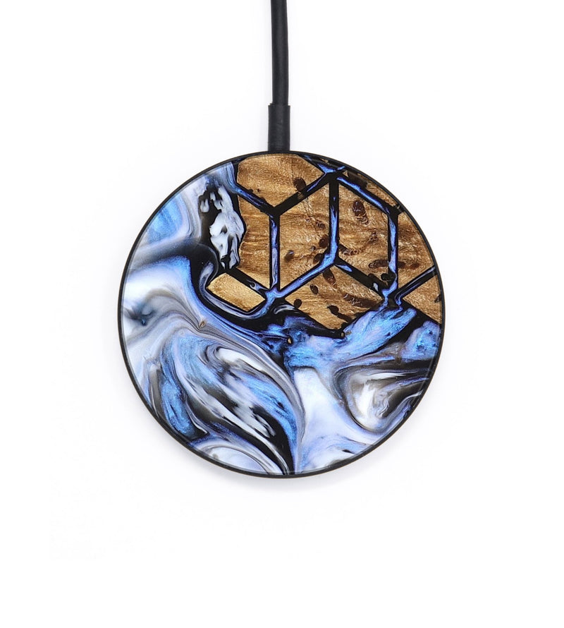 Circle Wood Wireless Charger - Domingo (Pattern, 823199)