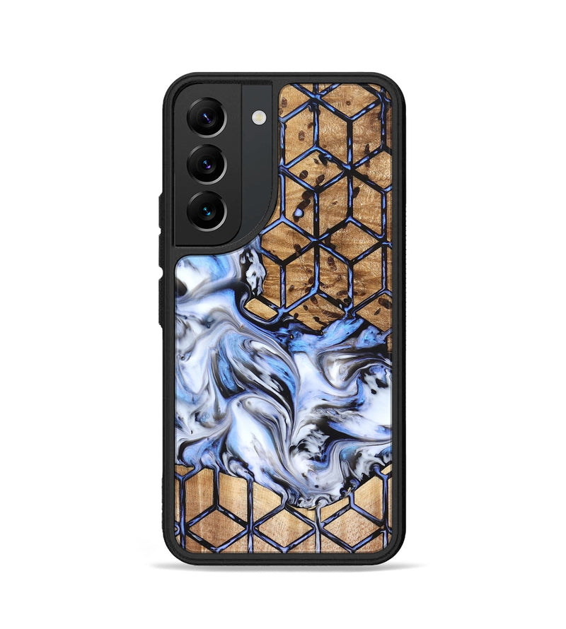 Galaxy S22 Wood Phone Case - Domingo (Pattern, 823199)