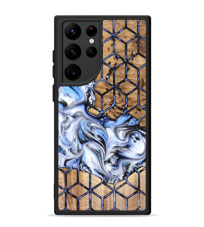 Galaxy S22 Ultra Wood Phone Case - Domingo (Pattern, 823199)