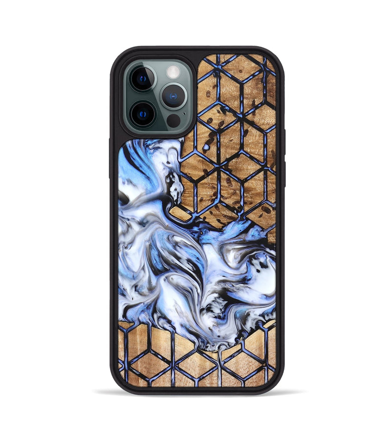 iPhone 12 Pro Wood Phone Case - Domingo (Pattern, 823199)