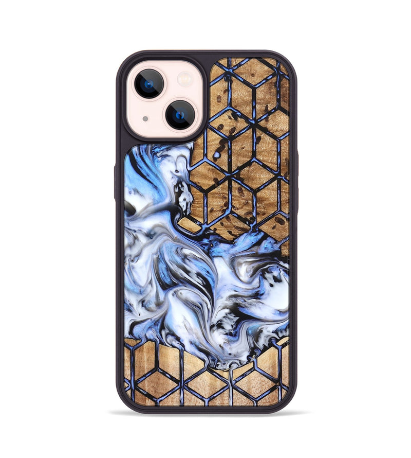 iPhone 14 Wood Phone Case - Domingo (Pattern, 823199)