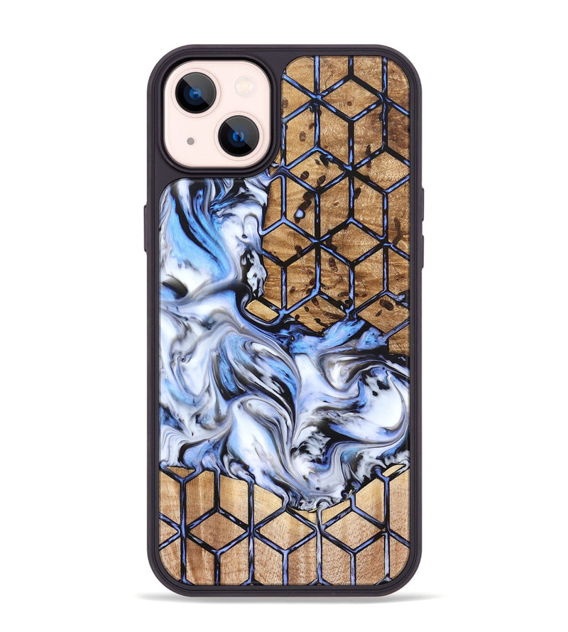 iPhone 14 Plus Wood Phone Case - Domingo (Pattern, 823199)