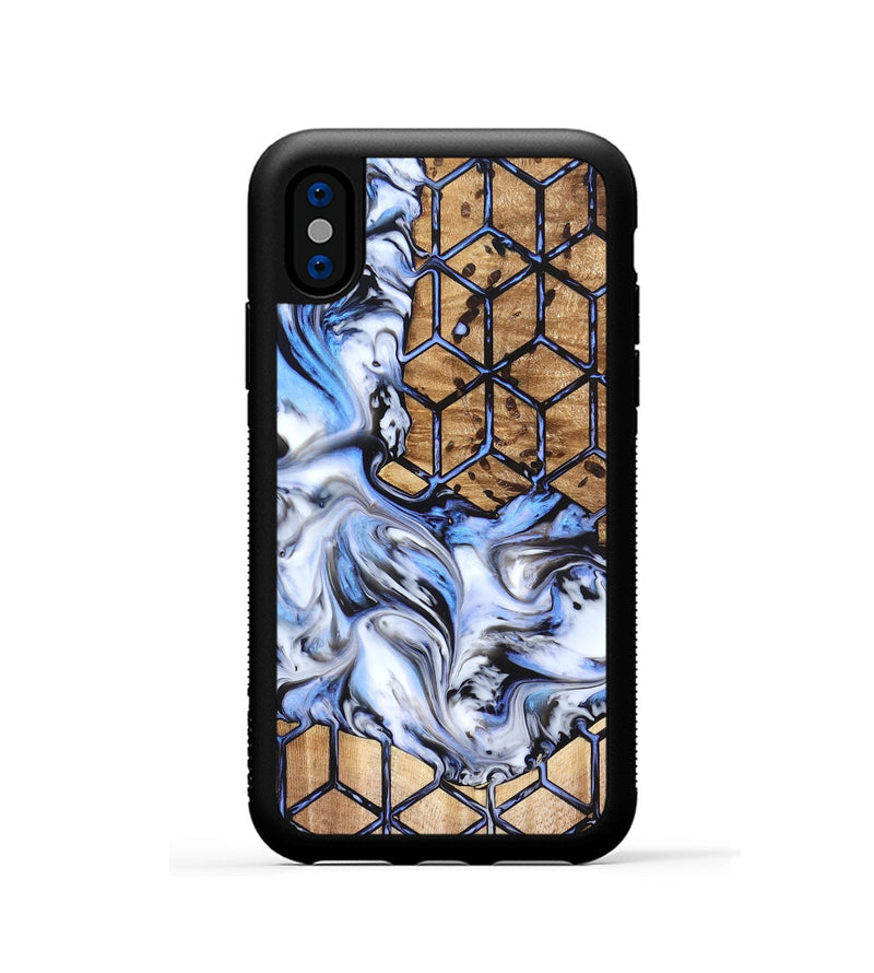 iPhone Xs Wood Phone Case - Domingo (Pattern, 823199)