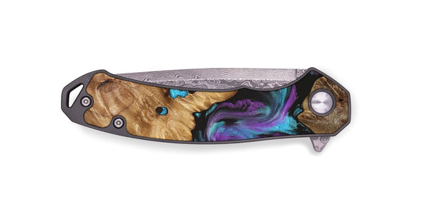 EDC Wood Pocket Knife - Ransom (Purple, 823205)