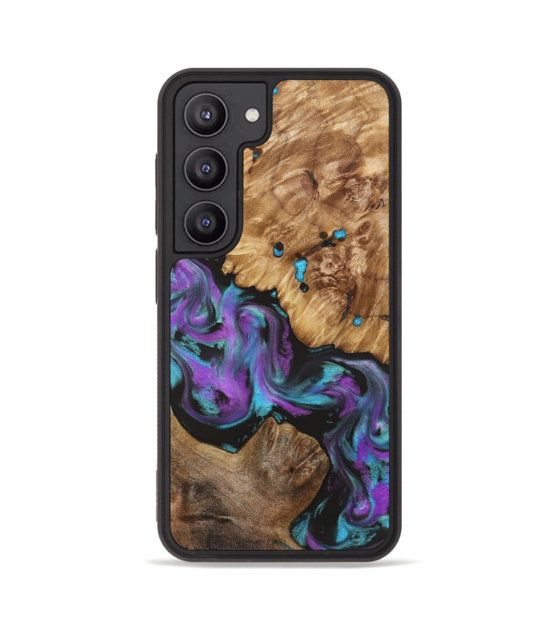 Galaxy S23 Wood Phone Case - Ransom (Purple, 823205)