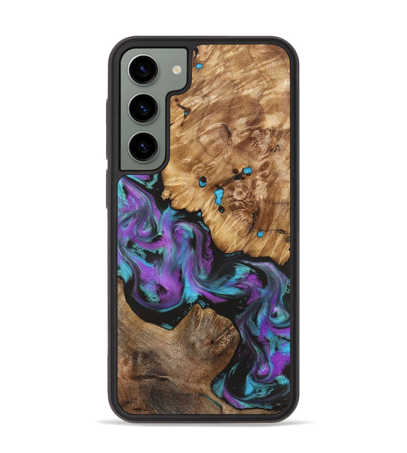 Galaxy S23 Plus Wood Phone Case - Ransom (Purple, 823205)