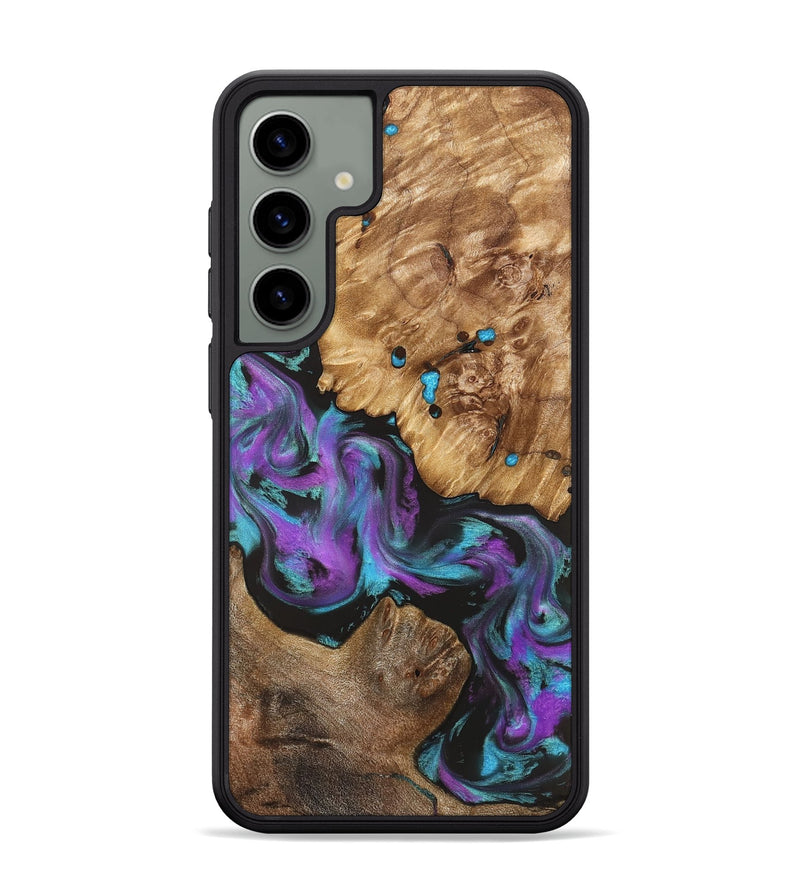 Galaxy S24 Plus Wood Phone Case - Ransom (Purple, 823205)