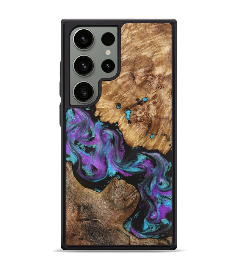 Galaxy S24 Ultra Wood Phone Case - Ransom (Purple, 823205)