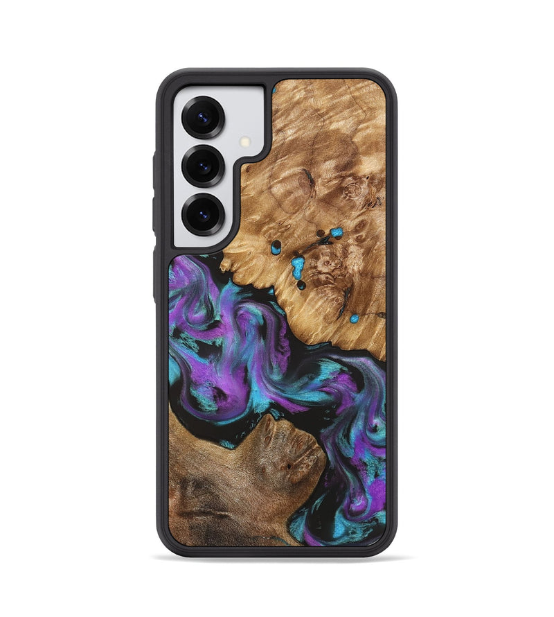 Galaxy S25 Wood Phone Case - Ransom (Purple, 823205)