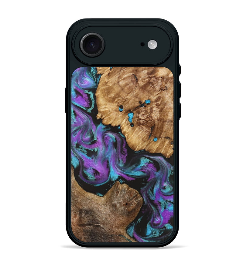 iPhone 17 Air Wood Phone Case - Ransom (Purple, 823205)