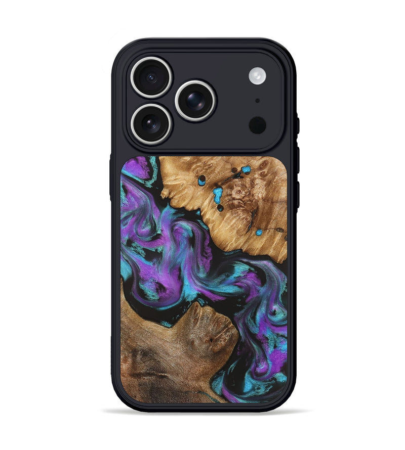 iPhone 17 Pro Wood Phone Case - Ransom (Purple, 823205)
