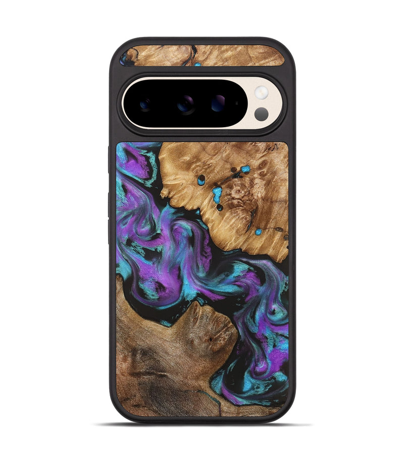 Pixel 10 Wood Phone Case - Ransom (Purple, 823205)