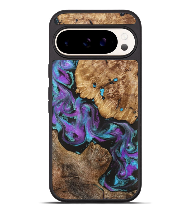 Pixel 9 Pro XL Wood Phone Case - Ransom (Purple, 823205)