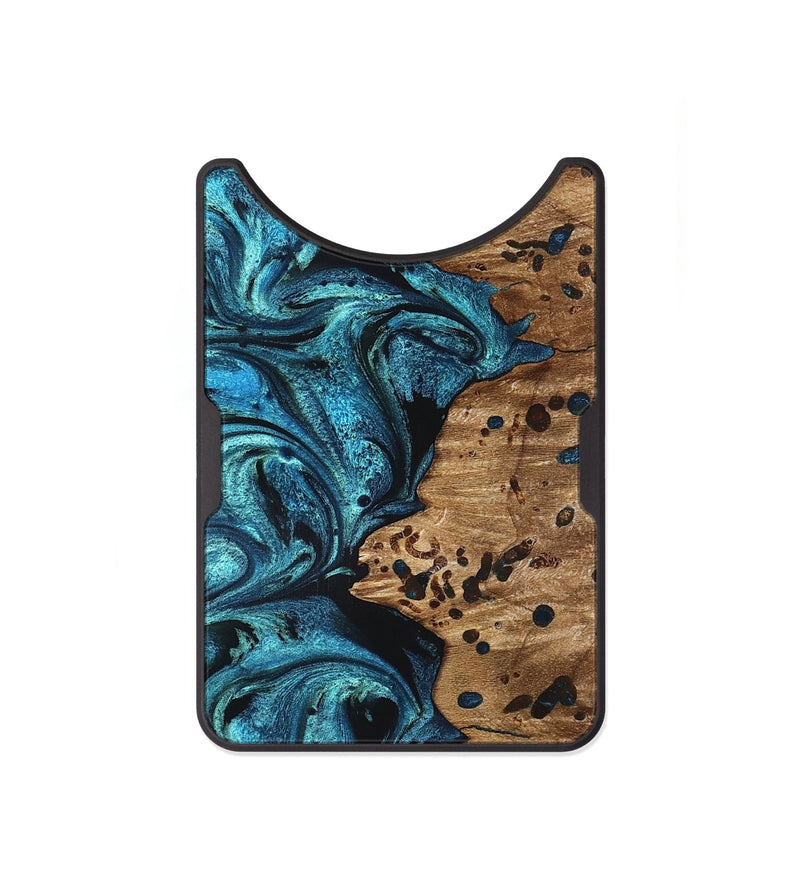 Alloy Wood Wallet - Kylan (Blue, 823207)