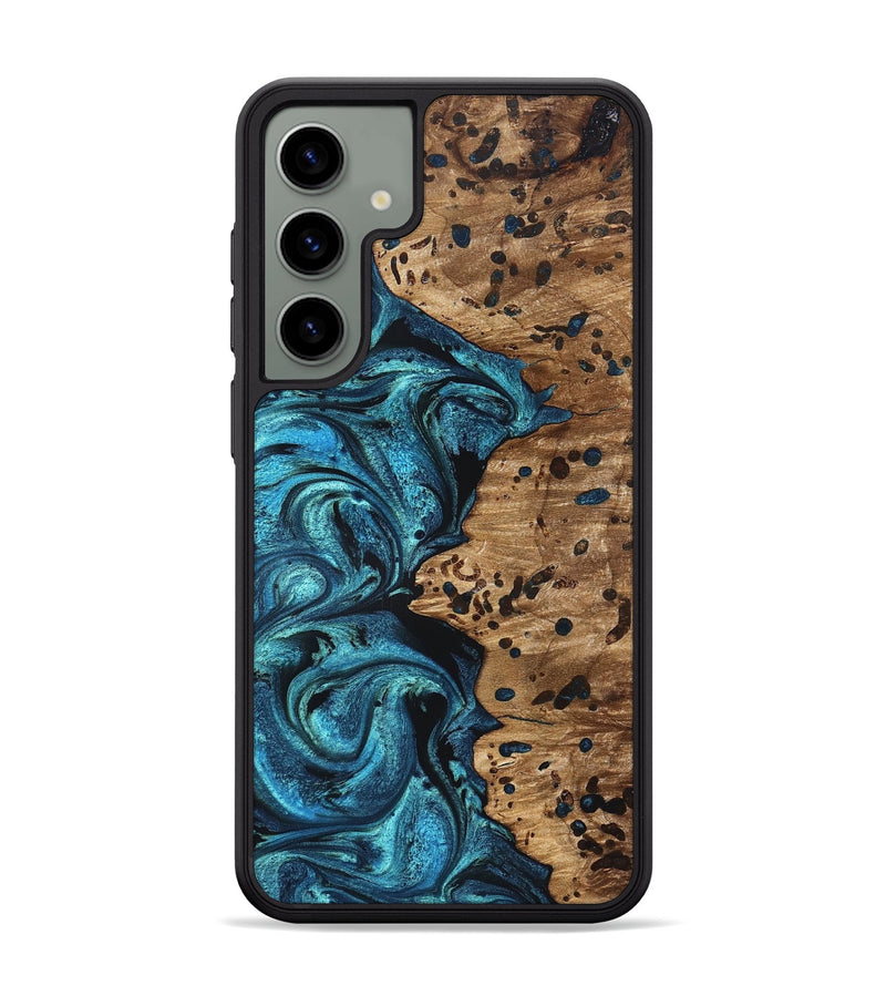 Galaxy S24 Plus Wood Phone Case - Kylan (Blue, 823207)
