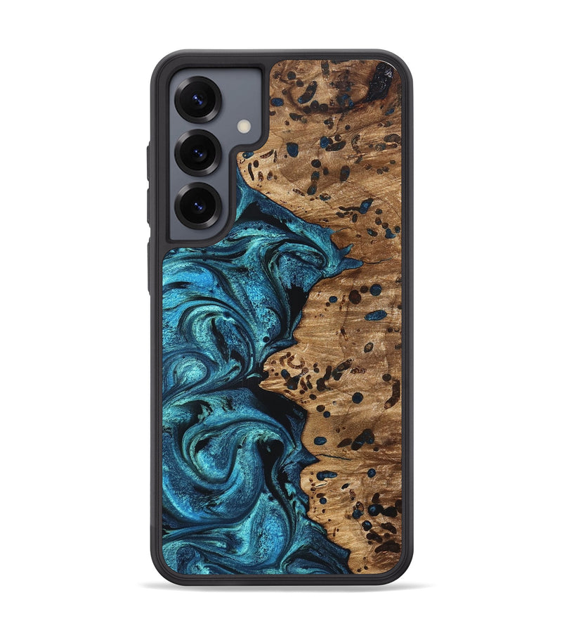 Galaxy S25 Plus Wood Phone Case - Kylan (Blue, 823207)