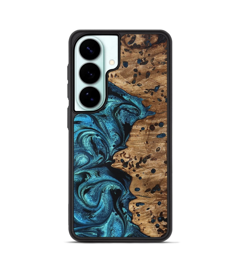 Galaxy S26 Wood Phone Case - Kylan (Blue, 823207)