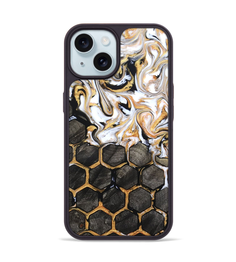 iPhone 15 Wood Phone Case - Libbie (Pattern, 823209)