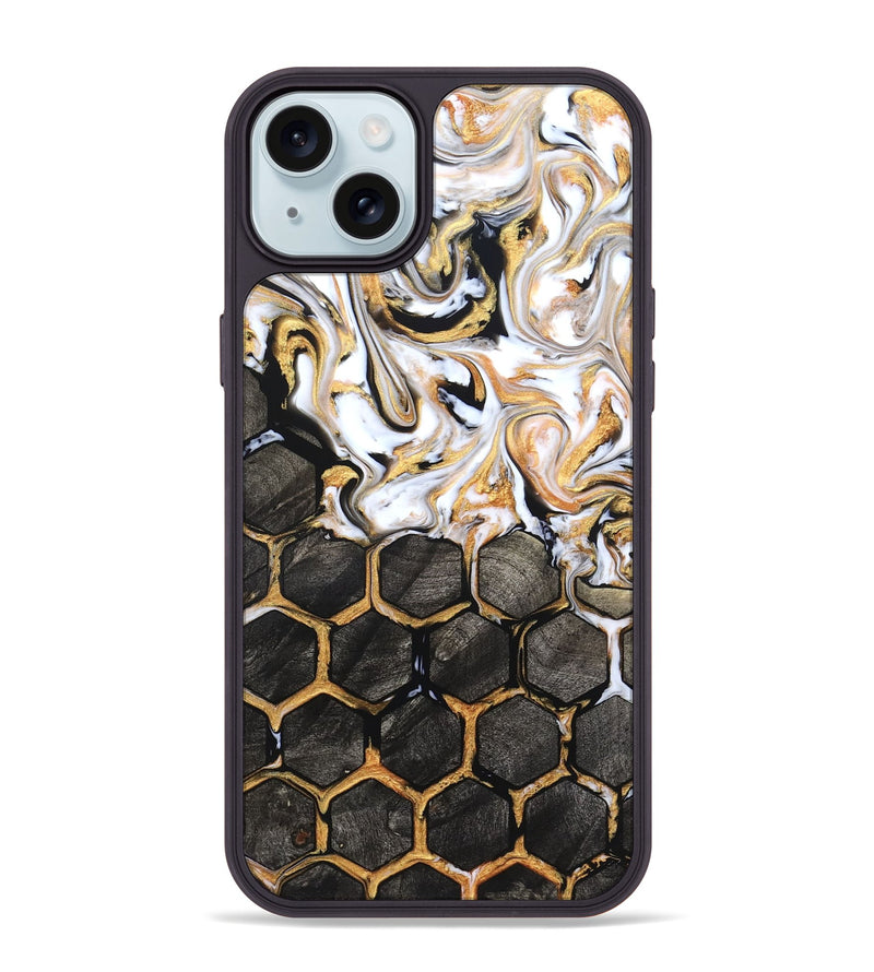 iPhone 15 Plus Wood Phone Case - Libbie (Pattern, 823209)