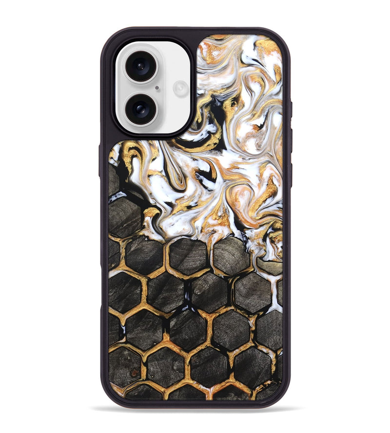 iPhone 16 Plus Wood Phone Case - Libbie (Pattern, 823209)