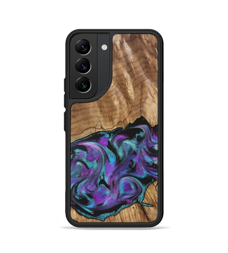 Galaxy S22 Wood Phone Case - Preston (Purple, 823214)