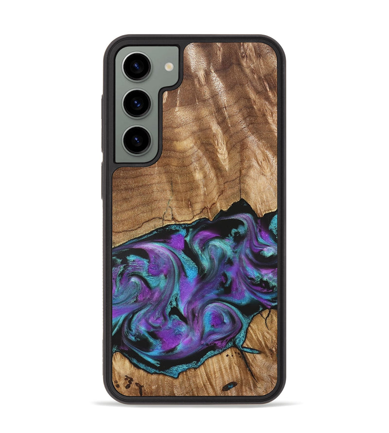 Galaxy S23 Plus Wood Phone Case - Preston (Purple, 823214)