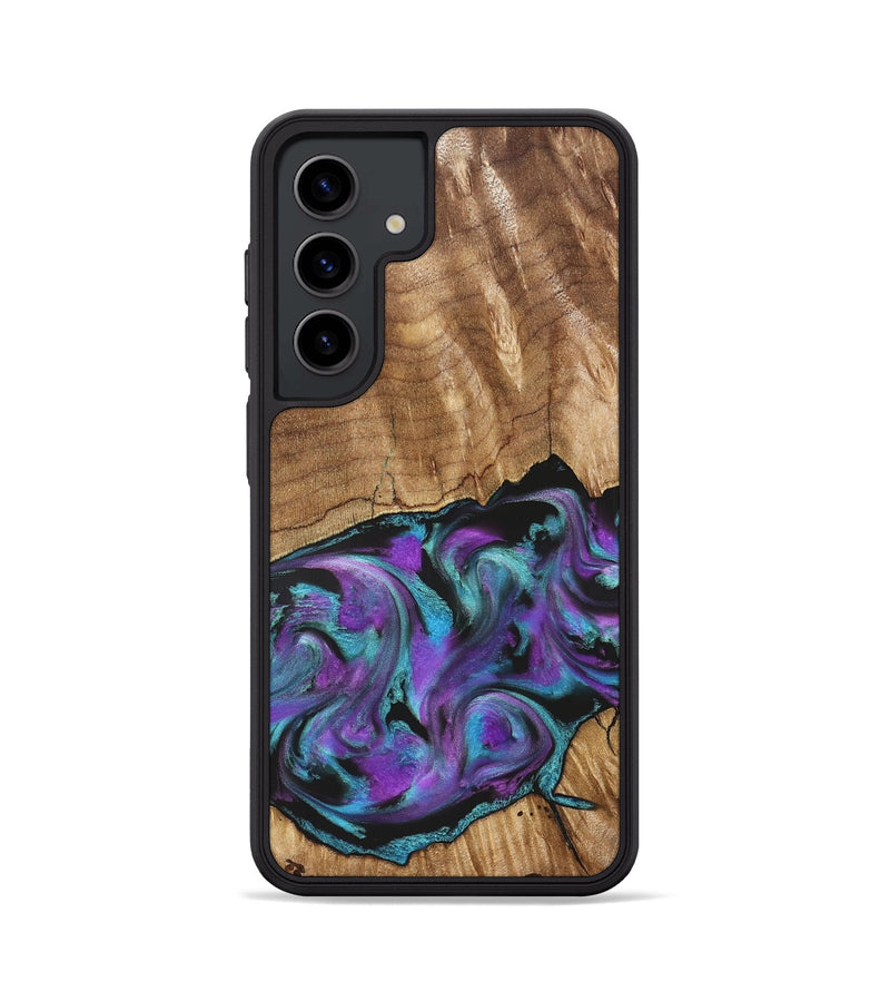 Galaxy S24 Wood Phone Case - Preston (Purple, 823214)