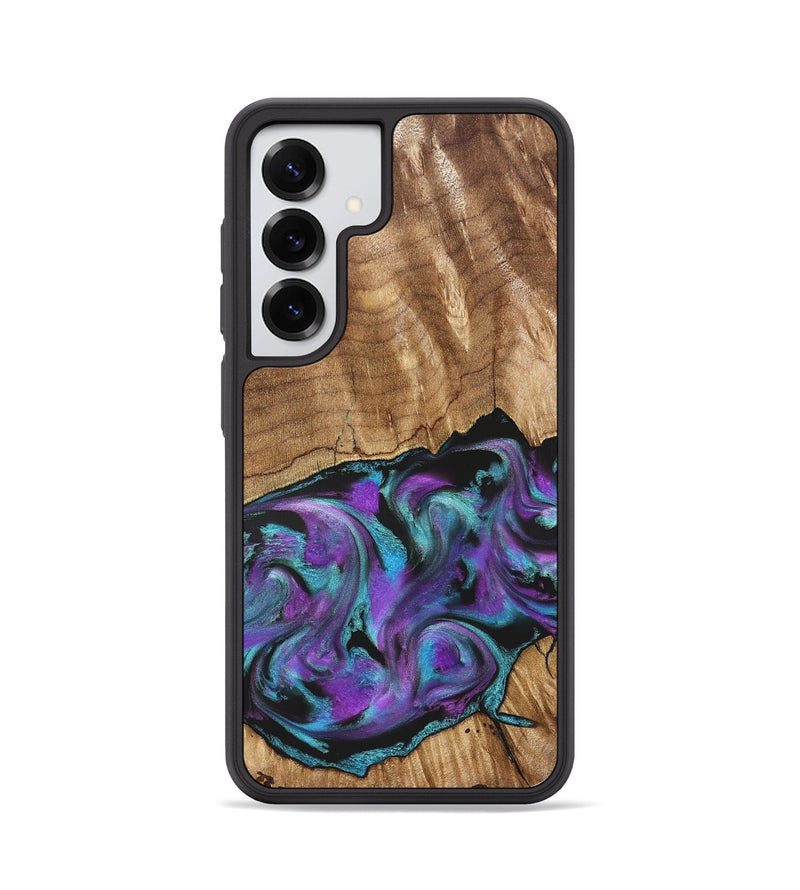 Galaxy S25 Wood Phone Case - Preston (Purple, 823214)