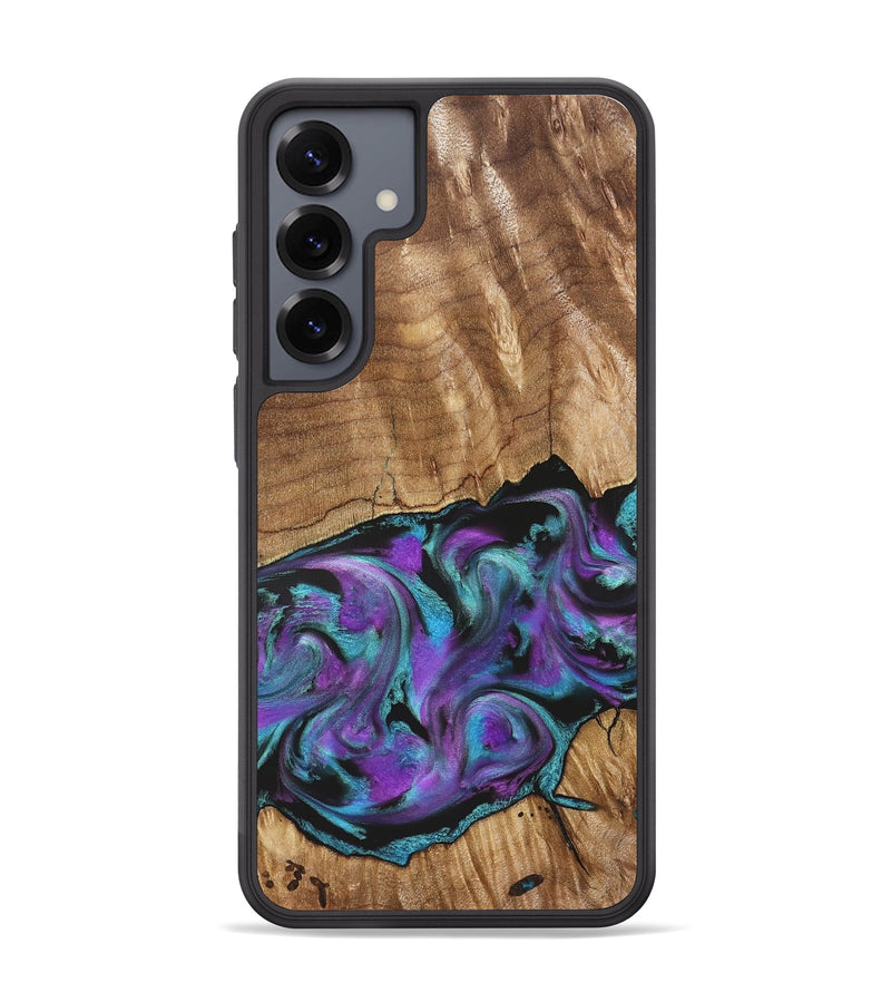Galaxy S25 Plus Wood Phone Case - Preston (Purple, 823214)
