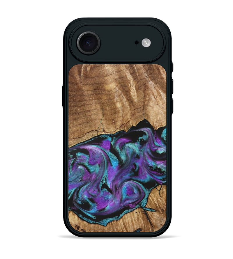 iPhone 17 Air Wood Phone Case - Preston (Purple, 823214)