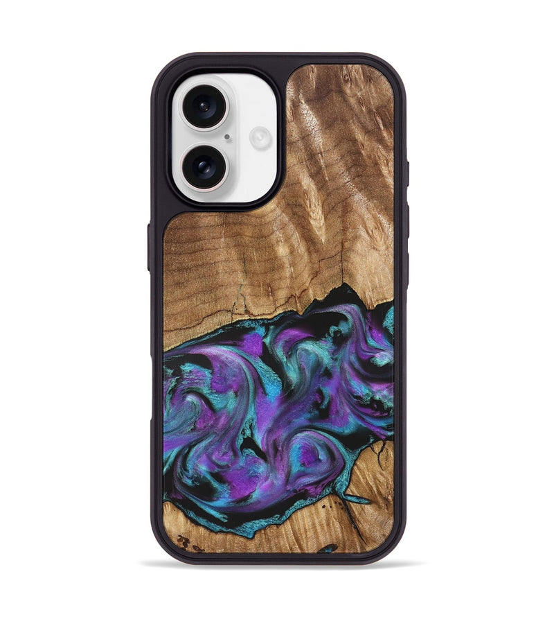 iPhone 17 Wood Phone Case - Preston (Purple, 823214)