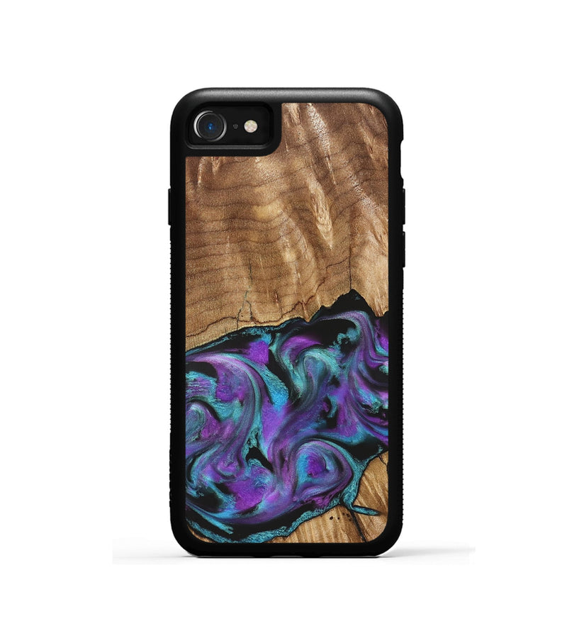 iPhone SE Wood Phone Case - Preston (Purple, 823214)