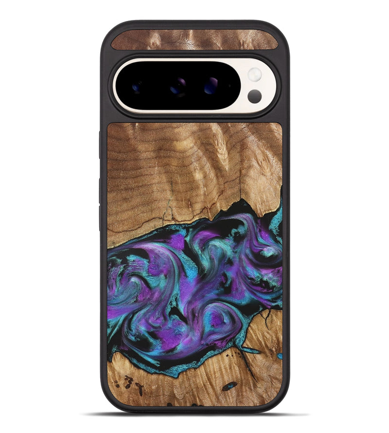 Pixel 10 Pro XL Wood Phone Case - Preston (Purple, 823214)