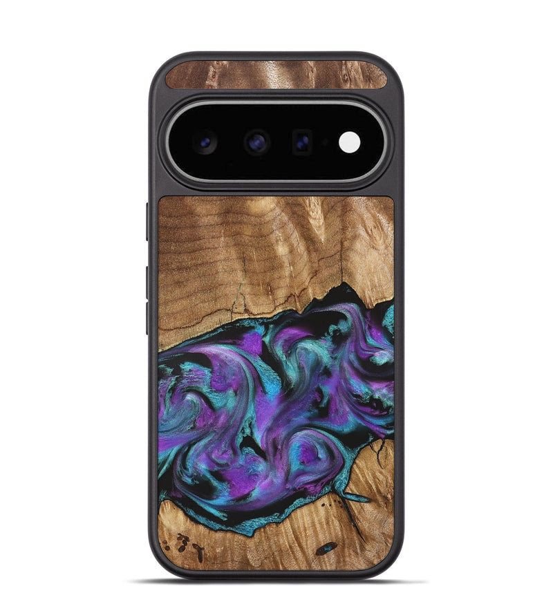 Pixel 11 Wood Phone Case - Preston (Purple, 823214)