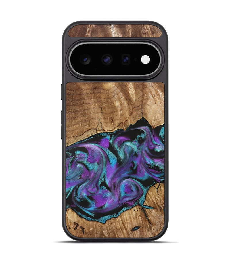 Pixel 11 Pro Wood Phone Case - Preston (Purple, 823214)